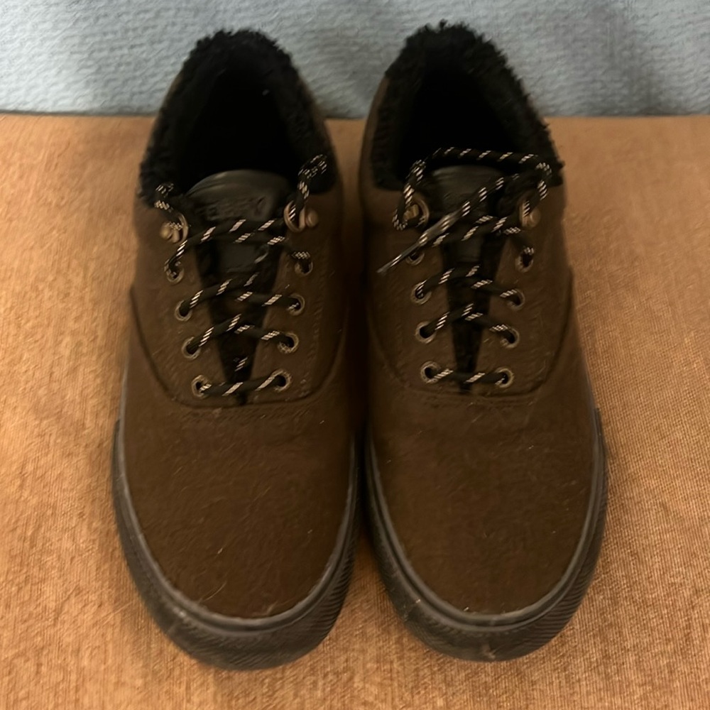 Sperry Striper Storm CVO Seacycled Snow Shoe size 11 green wool